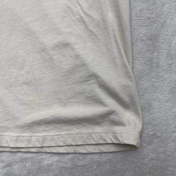 Carolina Shirt Mens Large L Brown T-shirt Workwear Axe Logo Lightweight Stretch - Picture 2 of 8